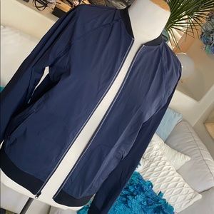 Old navy golf jkt navy poly
